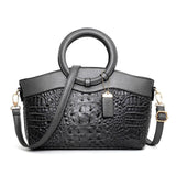Ring-Handle Shoulder Bag by Eleanor Vale