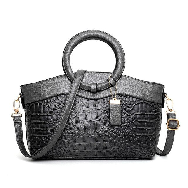 Ring-Handle Shoulder Bag by Eleanor Vale