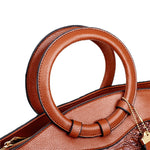 Ring-Handle Shoulder Bag by Eleanor Vale