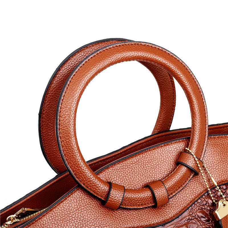 Ring-Handle Shoulder Bag by Eleanor Vale