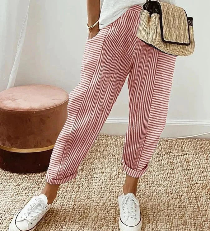 Cuffed-Ankle Trousers by Eleanor Vale