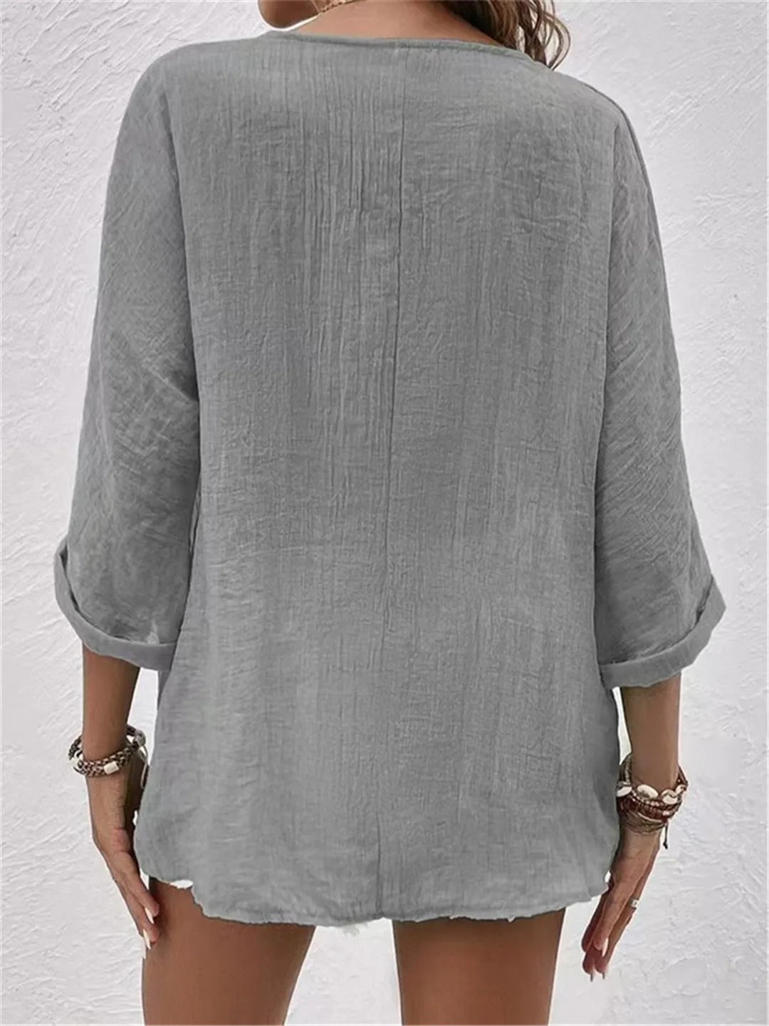 Cotton-Linen Top by Eleanor Vale