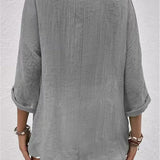 Cotton-Linen Top by Eleanor Vale