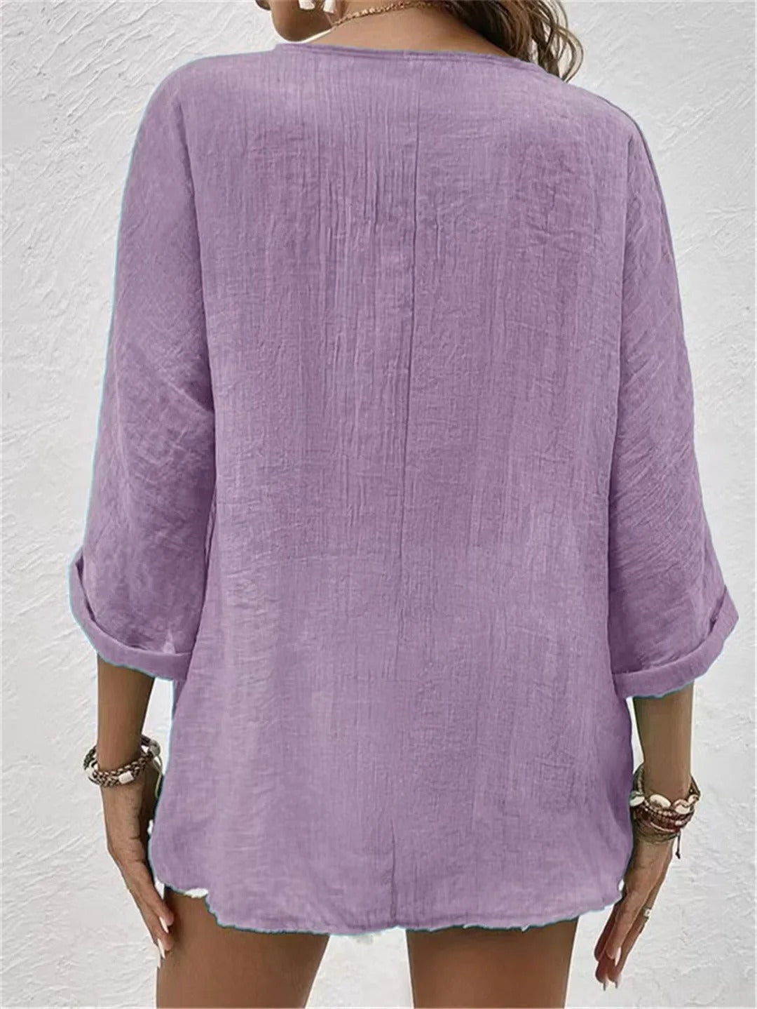 Cotton-Linen Top by Eleanor Vale