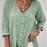 Cotton-Linen Top by Eleanor Vale