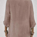 Cotton-Linen Top by Eleanor Vale