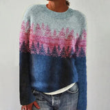 Forest-Scene Jumper by Eleanor Vale